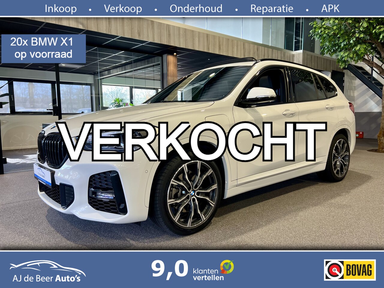 BMW X1 - xDrive25e High Executive M-Sport | Panorama | 19" | Trekhaak | Leder | Camera - AutoWereld.nl