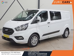 Ford Transit Custom - 300 2.0 TDCI L2H1 Trend Dubbele Cabine Automaat Airco Bluetooth Cruise Control Navi Trekha
