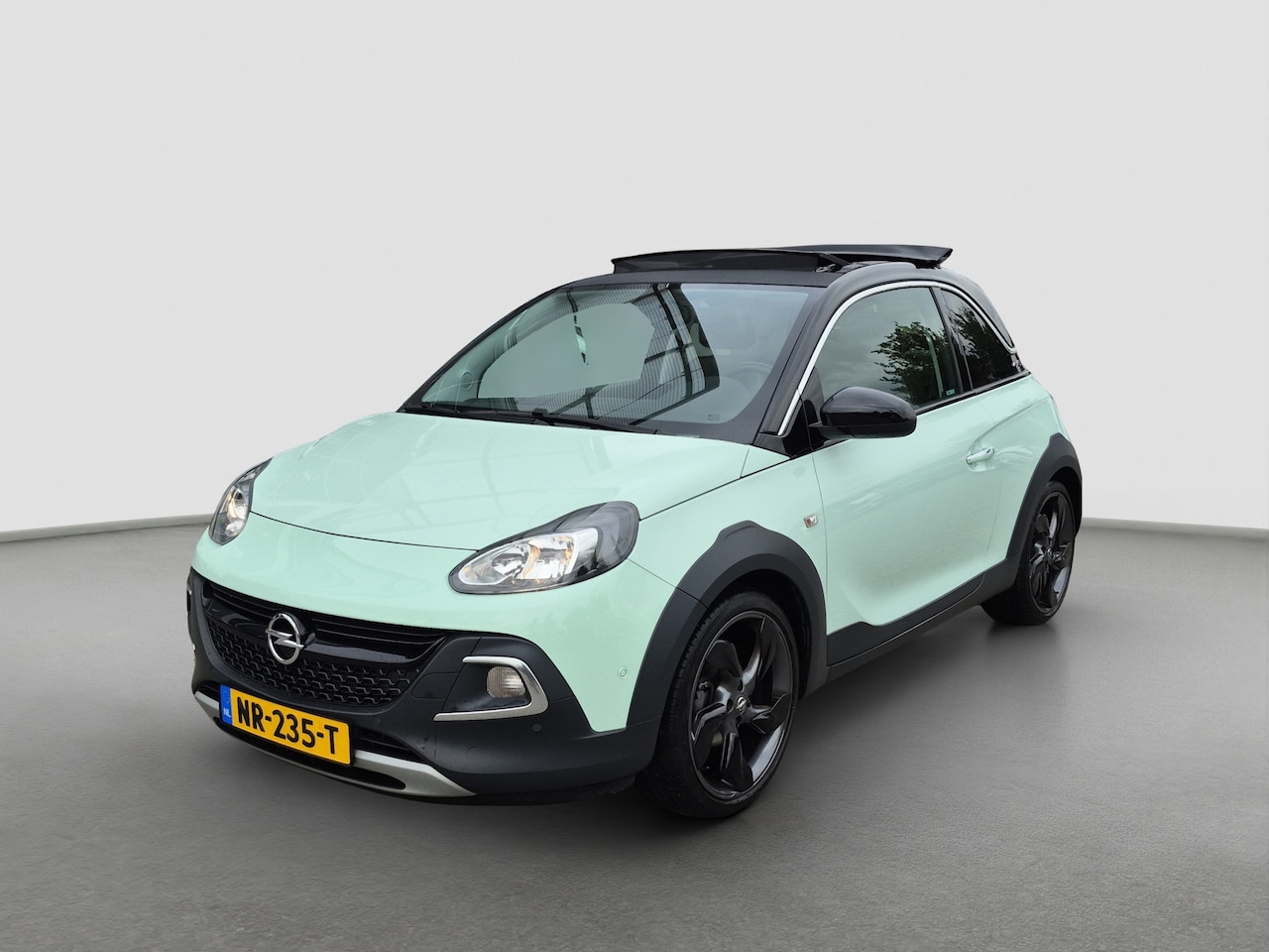 Opel ADAM - 1.0 Turbo Rocks | Elektrisch Vouwdak | Stuurverwarming | Bekleding Leder | Sfeerverlichtin - AutoWereld.nl