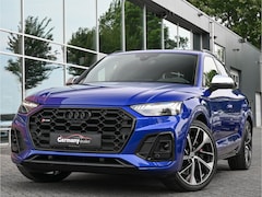 Audi Q5 SQ5 Sportback - 3.0TDI 342 pk Quattro Ultra Blauw Luchtvering Pano Carbon 360Cam B&O Sfeerverl Trekh