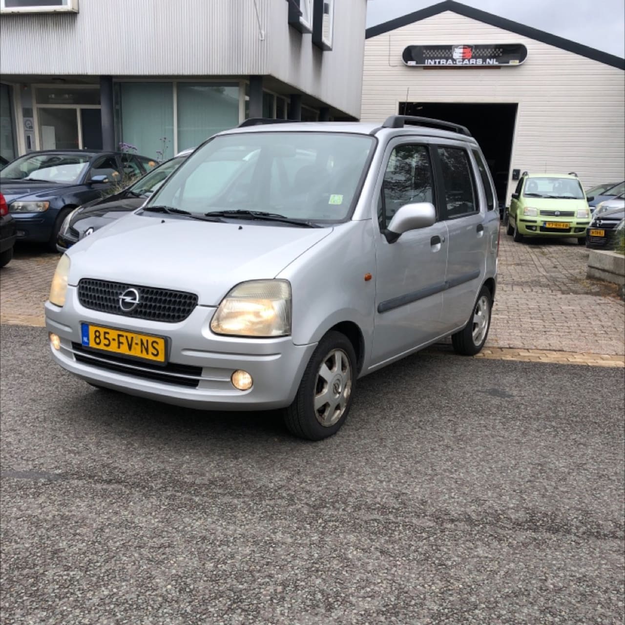 Opel Agila - 1.2-16V Elegance Airco, Keurig nette en goed rijdende hoog zitter. Nieuwe Apk bij aankoop. - AutoWereld.nl