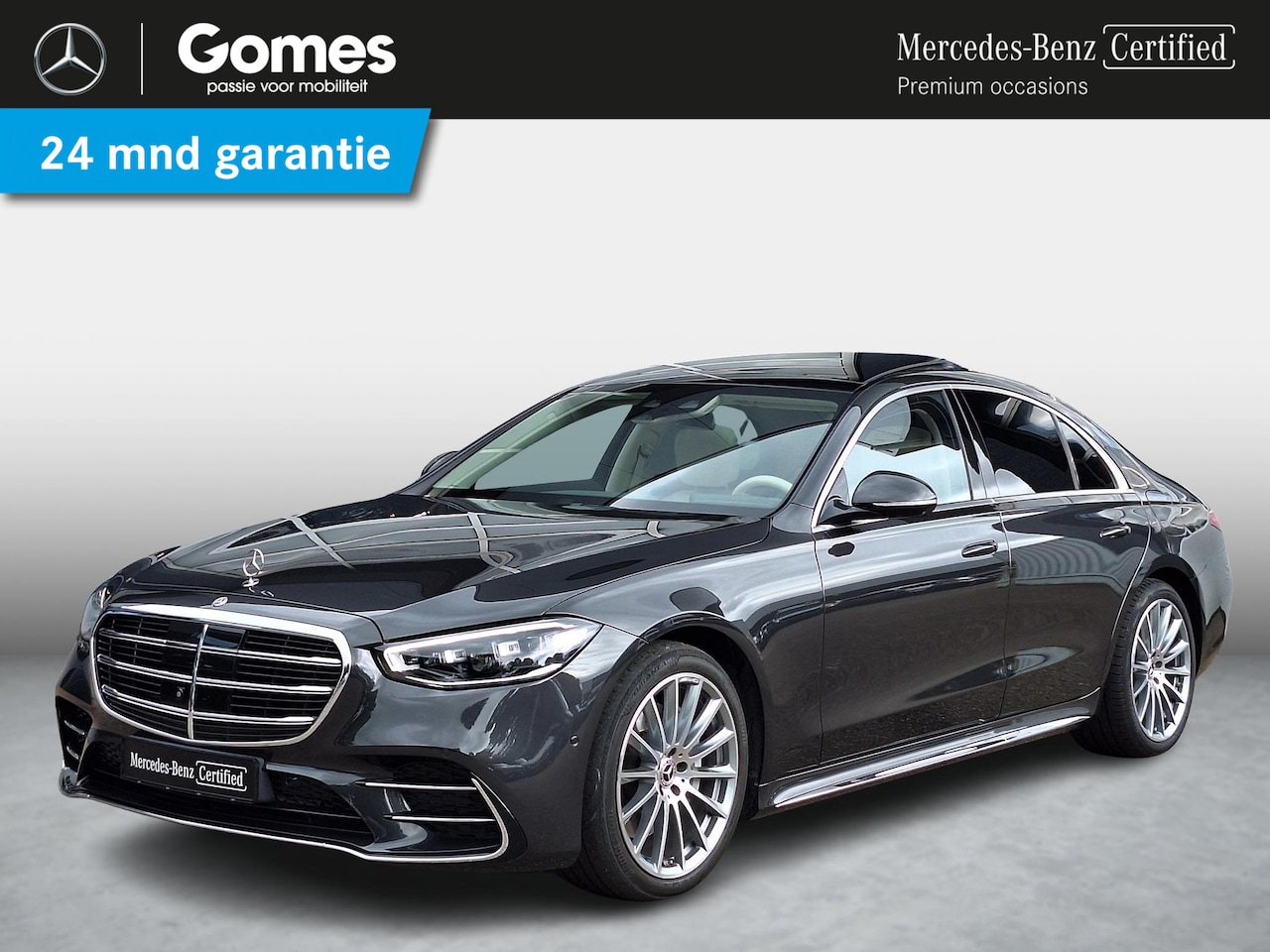 Mercedes-Benz S-klasse - 450 e AMG Line | Panoramadak | Nappaleder beige | Burmester | Memory pakket | Stoelventila - AutoWereld.nl