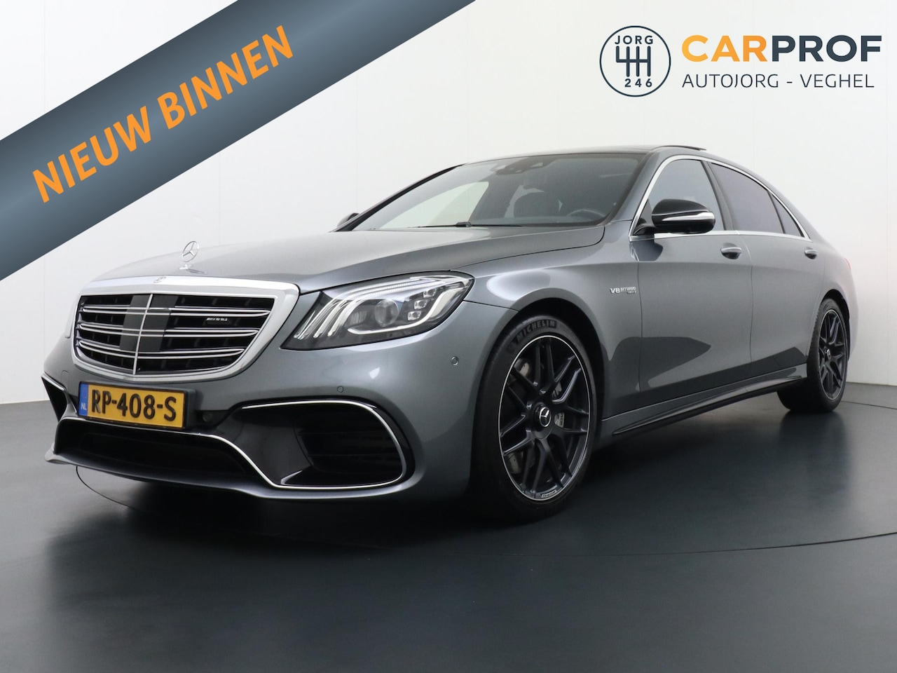 Mercedes-Benz S-klasse - AMG 63 4Matic+ Lang - AutoWereld.nl