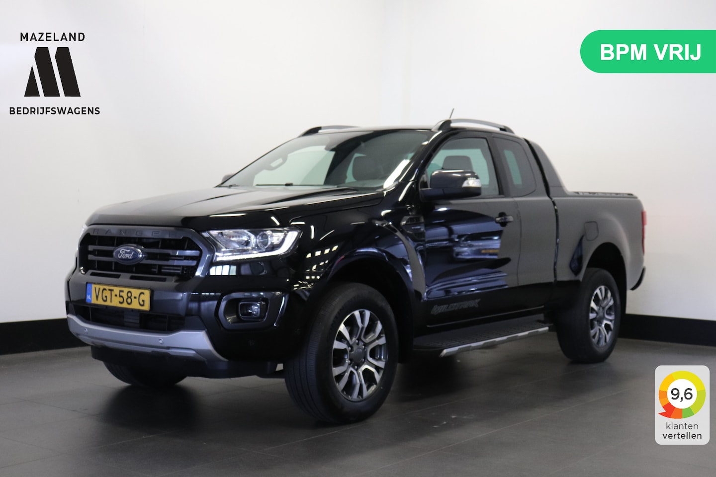 Ford Ranger - 2.0 EcoBlue 213PK Wildtrak Supercab Automaat EURO 6 - Airco - Navi - Cruise - € 18.950,- E - AutoWereld.nl