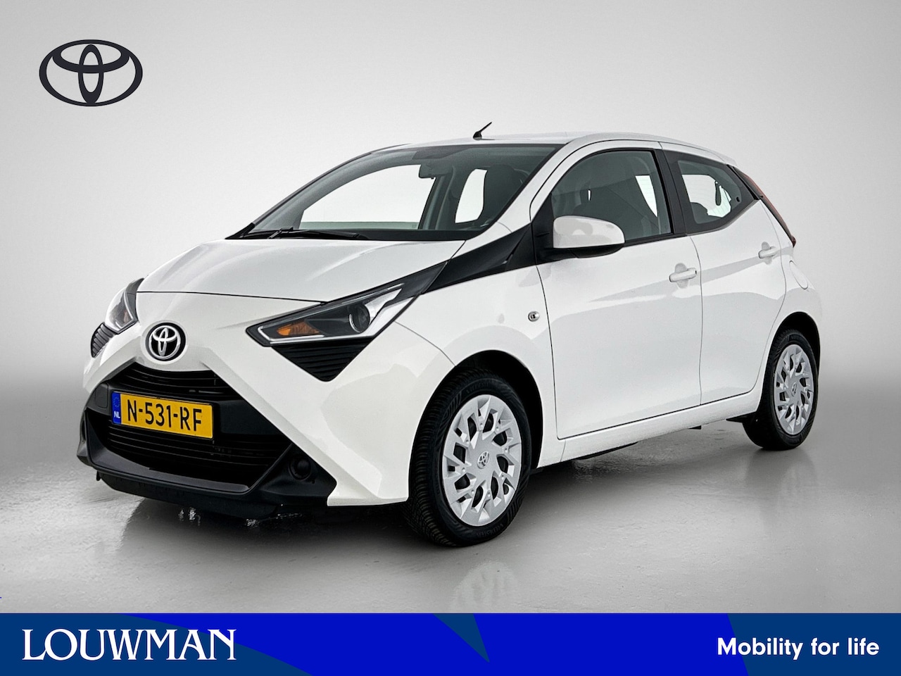 Toyota Aygo - 1.0 VVT-i x-play Leseman 28 juni aangemeld - AutoWereld.nl