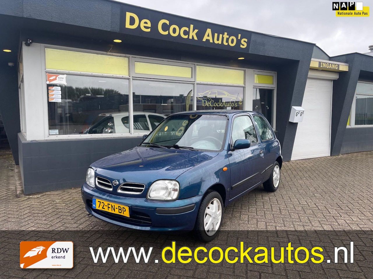 Nissan Micra - 1.0 GX / AIRCO / Eerste Eigenaar - AutoWereld.nl