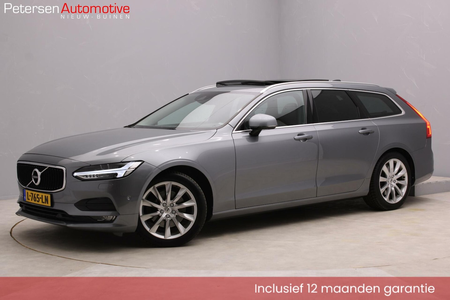 Volvo V90 - 2.0 D4 Inscription *Pano* Leder* Garantie* Vol* - AutoWereld.nl