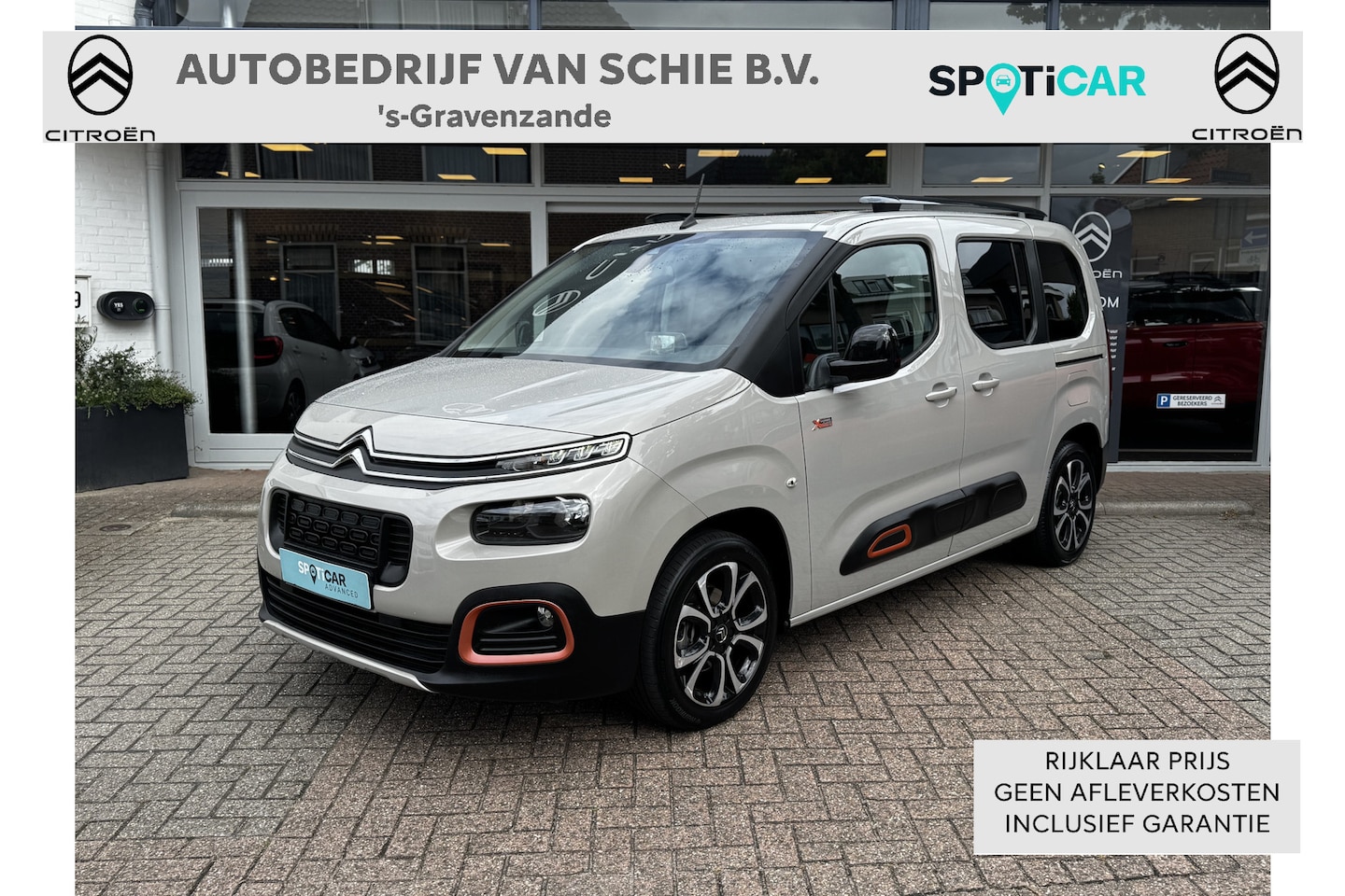 Citroën Berlingo - PT 110 Shine Carplay | Head-up | Glazen dak | Trekhaak - AutoWereld.nl