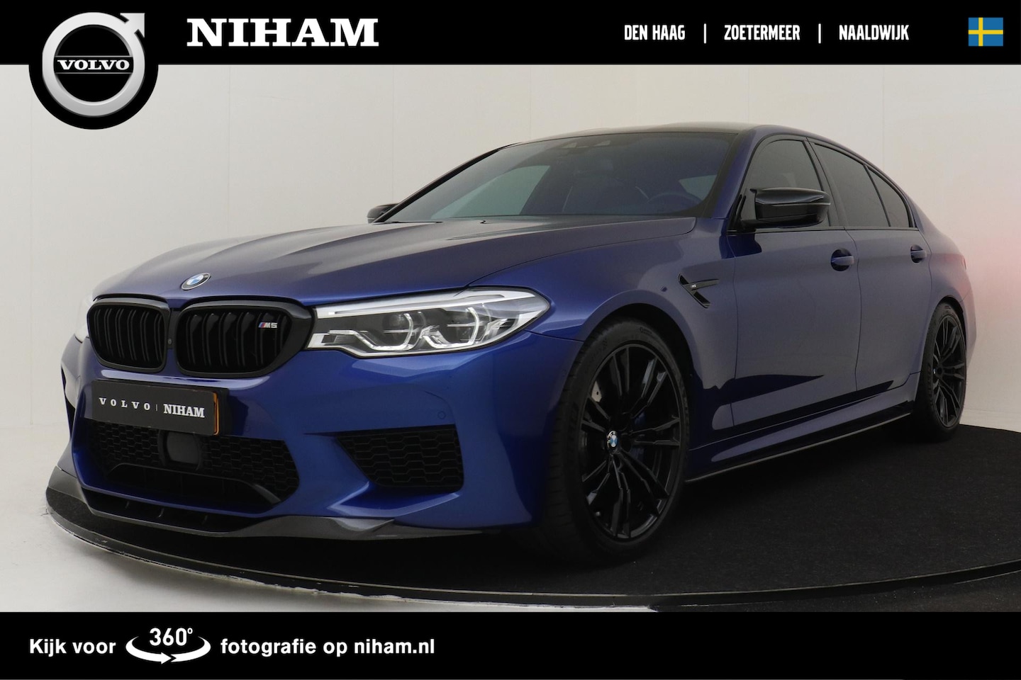 BMW M5 - 5-Serie -BOWERS&WILKINS|GEVENT.LEDER+MASSAGE|EVENTURI|FI-EXHAUST|DRIVING-ASSISTANT+|360°CA - AutoWereld.nl