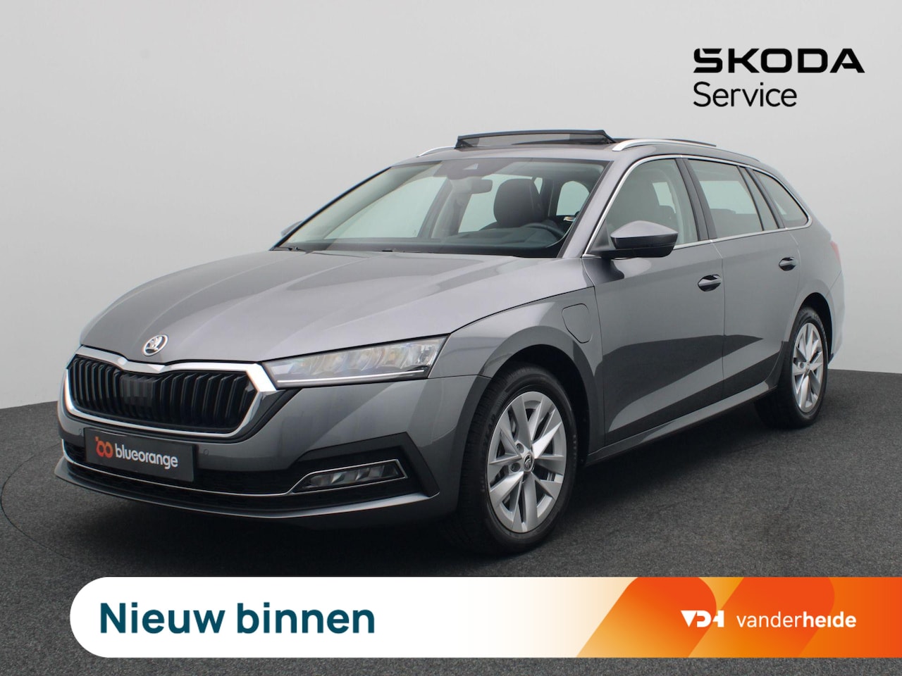 Skoda Octavia Combi - 1.4 TSI iV PHEV Business Edition Plus 204PK DSG Pano-Schuifdak, Adaptieve Cruise Controle, - AutoWereld.nl