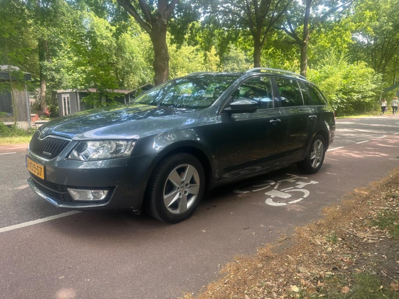 Skoda Octavia Combi - 1.6 TDI Greenline Businessline AIRCO GREEN LINE - AutoWereld.nl