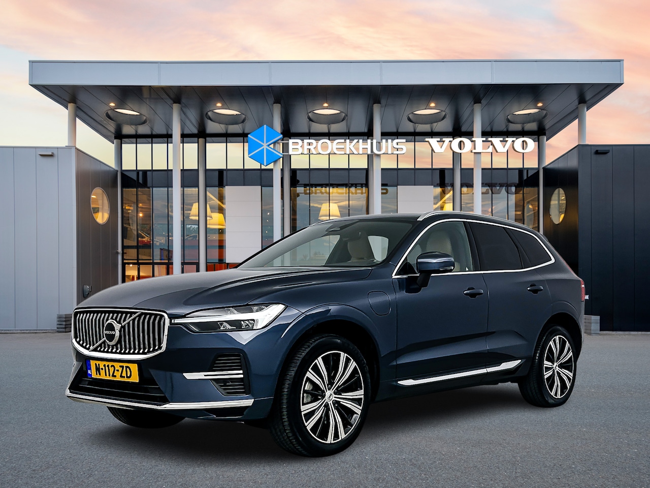 Volvo XC60 - T6 Recharge AWD Inscription | Long Range | 20" | Luchtvering | Geventileerd Nappa Leder | - AutoWereld.nl