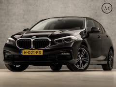 BMW 1-serie - 118i Sportline Automaat (APPLE CARPLAY, GROOT NAVI, CLIMATE, GETINT GLAS, LEDER, SPORTSTOE