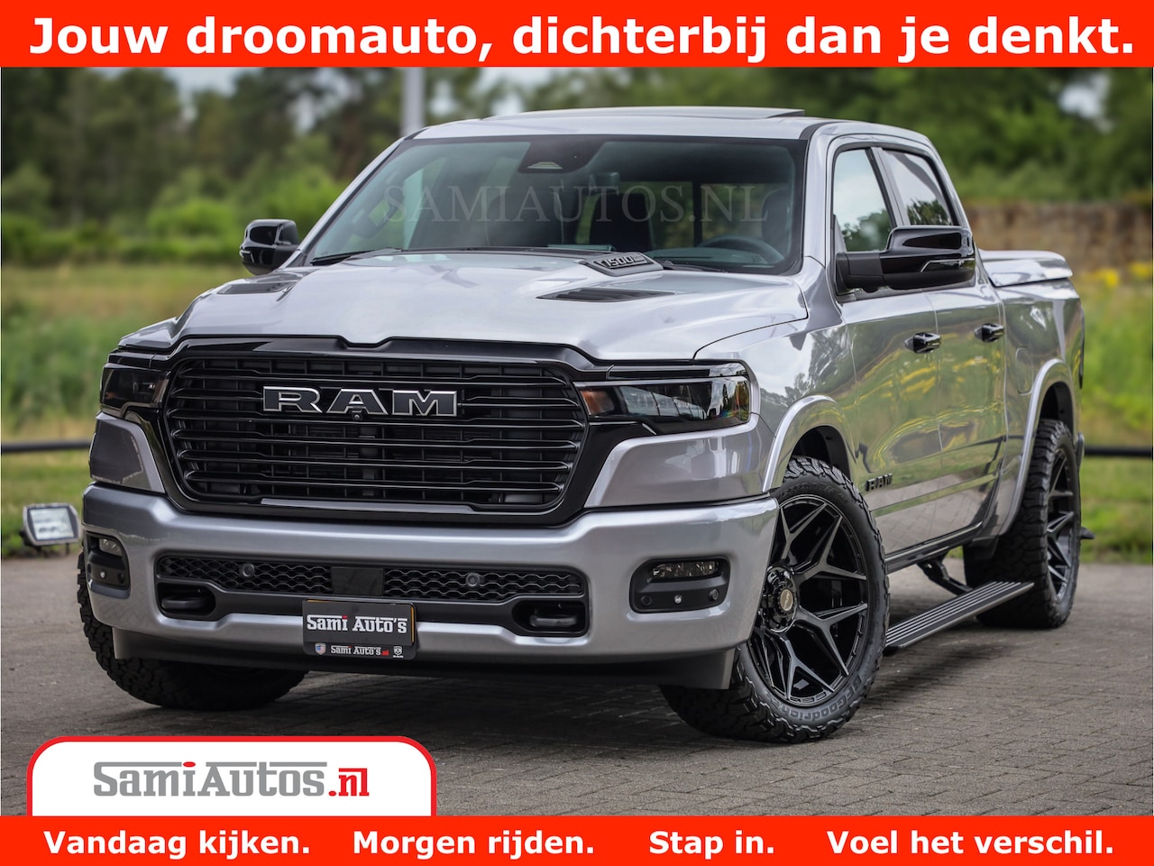 Dodge Ram 1500 - Night Premium | Full Option | De Meest Luxe Pick-Up in zijn Klasse | Comfortabele Dubbele - AutoWereld.nl