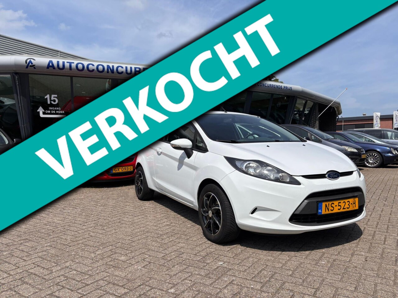 Ford Fiesta - 1.25 Limited 1.25 Limited, Airco, Nieuwe APK, Inruil mogelijk. - AutoWereld.nl