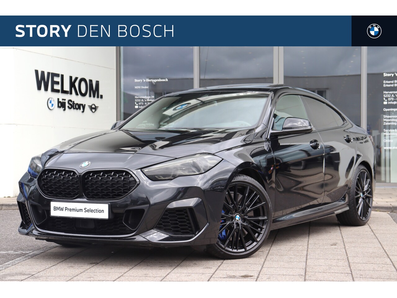 BMW 2-serie Gran Coupé - M235i xDrive High Executive Automaat / Panoramadak / Sportstoelen / Achteruitrijcamera / A - AutoWereld.nl