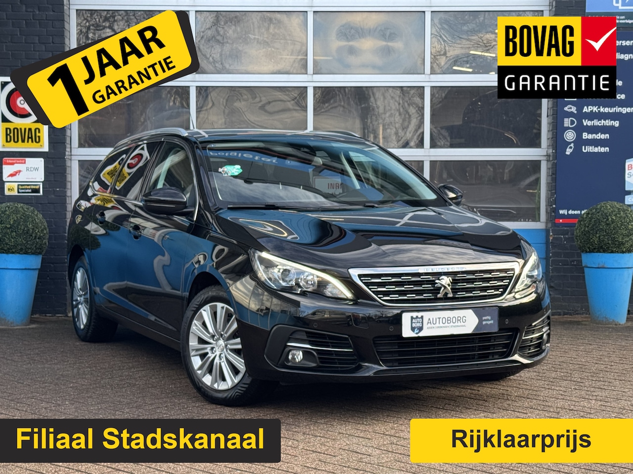 Peugeot 308 SW - 1.2 PureTech Blue Lease Premium GRATIS Afleverpakket! | Trekhaak | Panoramadak | - AutoWereld.nl