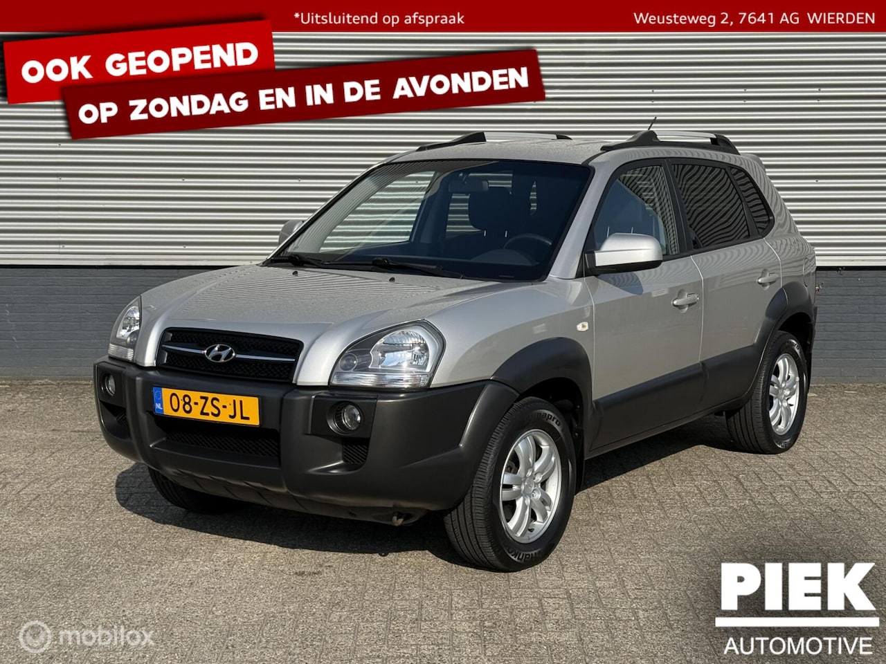 Hyundai Tucson - 2.0i Style EK 2008 AIRCO, TREKHAAK, CRUISE - AutoWereld.nl