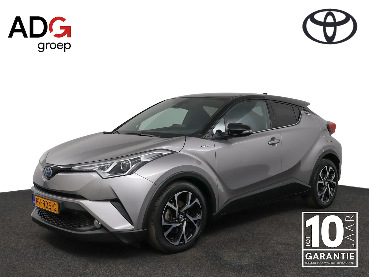 Toyota C-HR - 1.8 Hybrid Bi-Tone Climate Control | Adaptieve Cruise Control | Stoelverwarming | Achterui - AutoWereld.nl