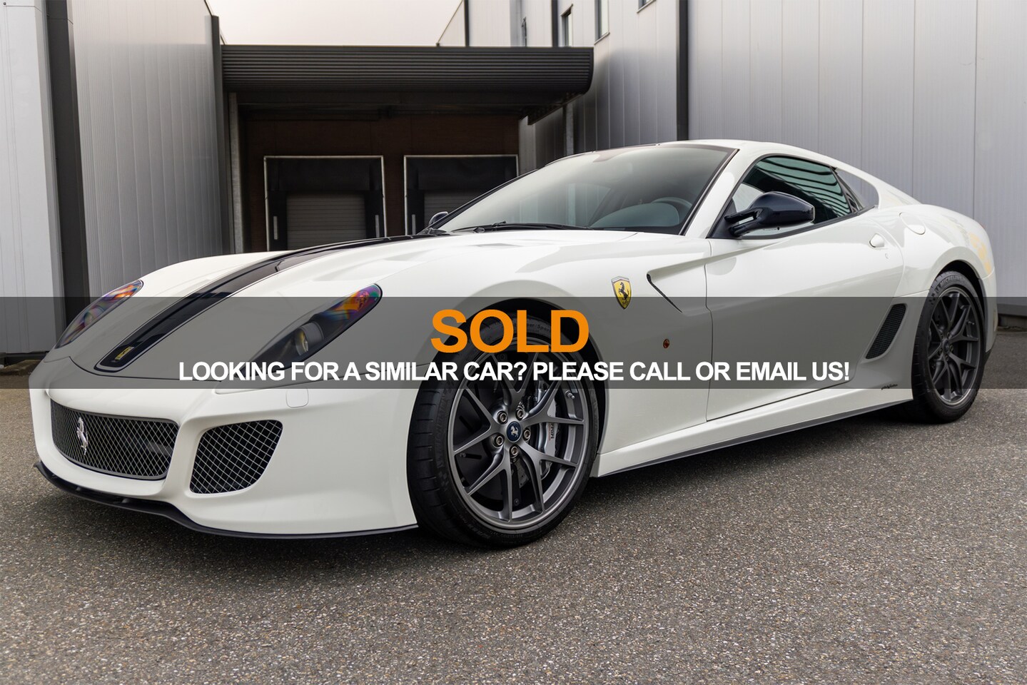 Ferrari 599 - GTO - Bianco Avus - 1 of 599 - AutoWereld.nl