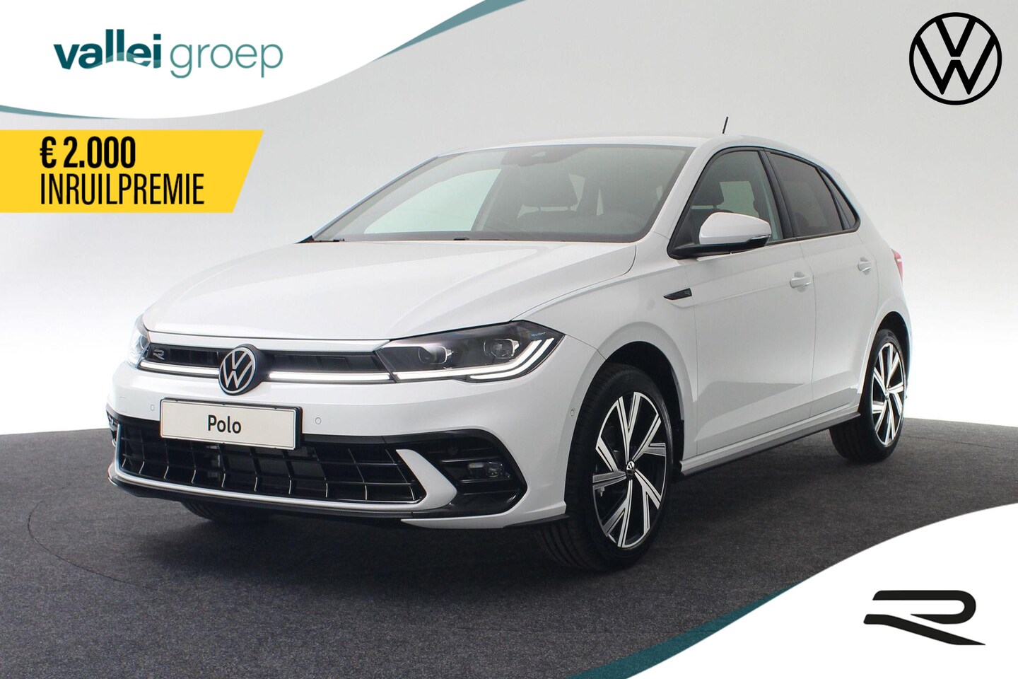 Volkswagen Polo - R-Line Edition 1.0 TSI 70 kW / 95 pk | Camera | IQ Light | Stoelverwarming | Navi | ACC | - AutoWereld.nl