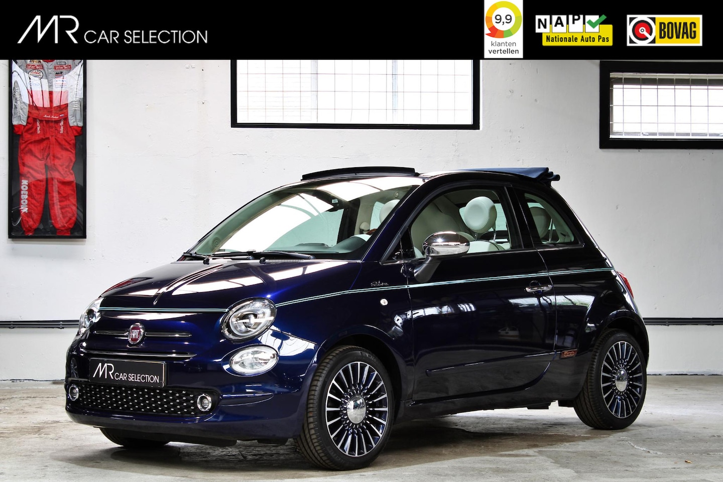 Fiat 500 C - 0.9 TwinAir Turbo Riva | Limited Edition | Parkeersensoren | Navigatie | NL auto | BTW | - AutoWereld.nl