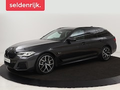 BMW 5-serie Touring - 530e xDrive M Sport | Leder | Stoel & stuurverwarming | Sfeerverlichting | Adaptief LED |
