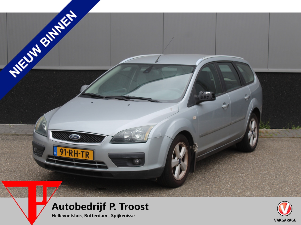 Ford Focus Wagon - 1.6-16V First Edition *meeneemprijs*Airco/Cruise control/Voorruitverwarming/Radio/Bluetoot - AutoWereld.nl