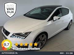 SEAT Leon - 1.4 TSI FR 140PK PANO AIRCO CLIMA STOELVERW BLUETOOTH VELGEN SPORT INT ZEER NETTE AUTO