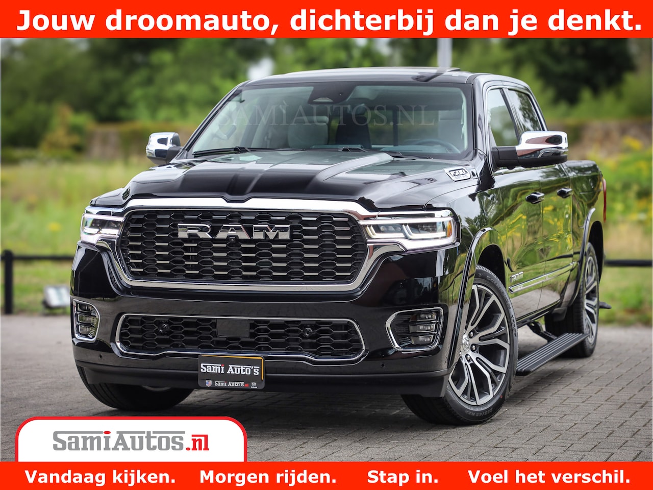 Dodge Ram 1500 - Tungsten | De Meest Luxe Pick-Up op de Markt | 540 Pk 706 Nm | Exclusieve en Kracht | Comf - AutoWereld.nl