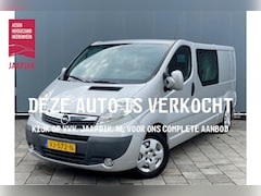 Opel Vivaro - BWJ 2014 | 2.0 CDTI 115PK L2H1 DC NWE APK | TREKHAAK | NAVI | CRUISE | AIRCO | DC |