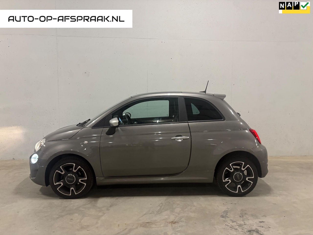 Fiat 500 - 1.0 Hybrid Rockstar Pano Navi Leer Clima Cruise C. APK - AutoWereld.nl