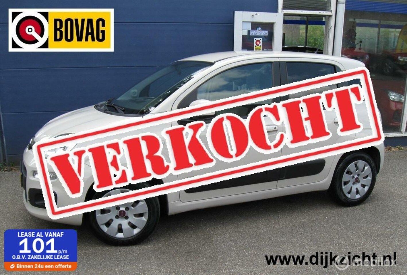 Fiat Panda - 0.9 Lounge Clima Bluetooth Parkeersensoren NL auto - AutoWereld.nl