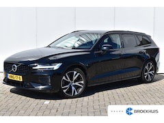 Volvo V60 - 2.0 T6 Recharge AWD R-Design | UNIEK - NieuwLeder | LageKM | Trekhaak | Adap. Cruise | Sto