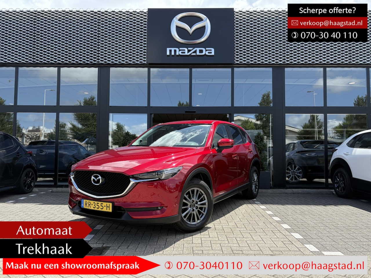Mazda CX-5 - 2.0 SkyActiv-G 165 Skylease GT Dealer onderhouden / Bearlock / Achteruitrijcamera - AutoWereld.nl