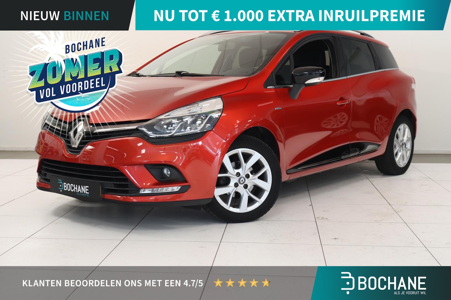 Renault Clio Estate - 0.9 TCe Limited | Airco | Parkeersensor | Navigatie | Bluetooth | All season banden | Crui - AutoWereld.nl