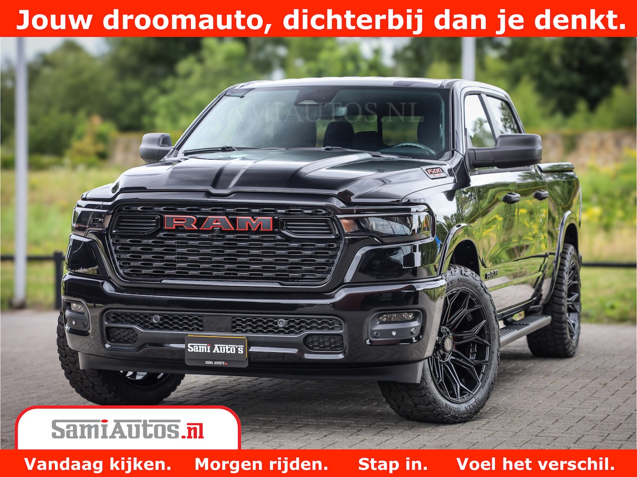 Dodge Ram - TradesMan 6 Persoons Uitvoering | 420Pk 636Nm | Pick-Up | Comfortabele Dubbele Cabine met - AutoWereld.nl