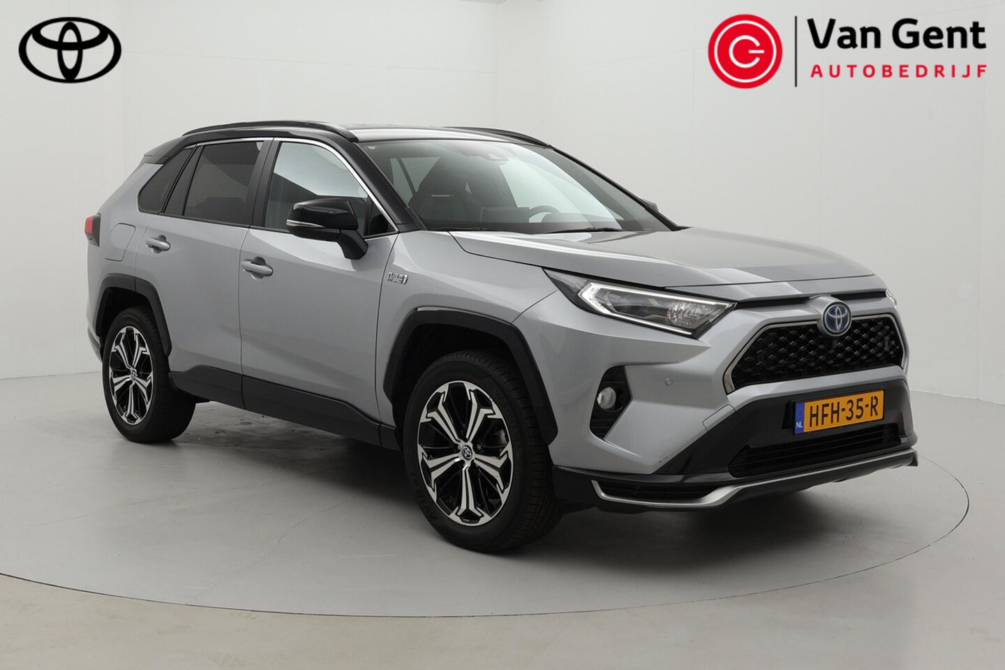 Toyota RAV4 - 2.5 Plug-in Hybrid AWD Bi-Tone Plus | 360 camera | Leder | JBL | Head-up display | Navigat - AutoWereld.nl