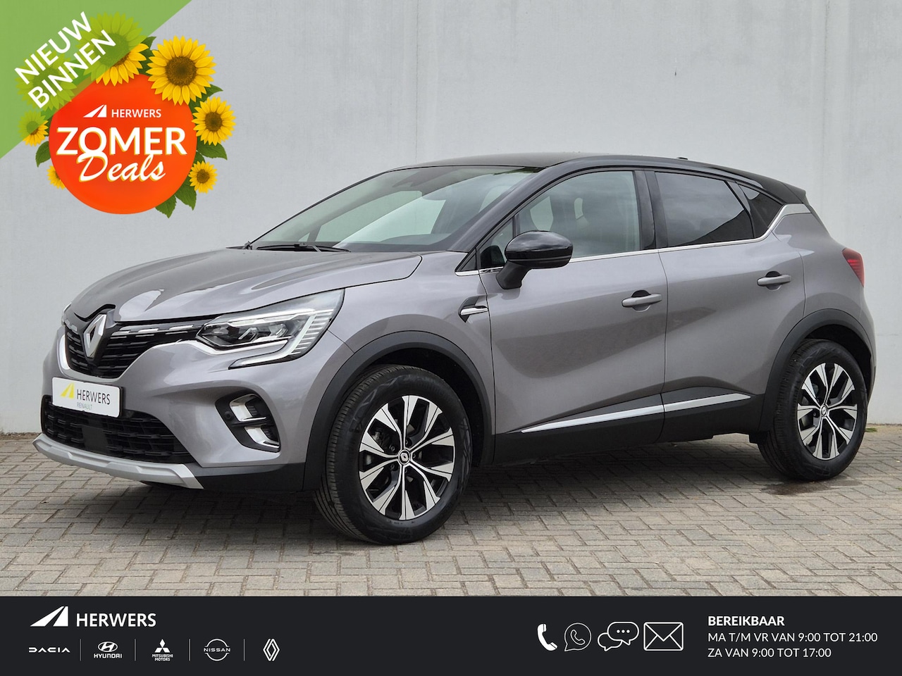 Renault Captur - 1.3 mild hybrid 140 techno Handgeschakeld / Apple Carplay Android Auto / Climate control / - AutoWereld.nl