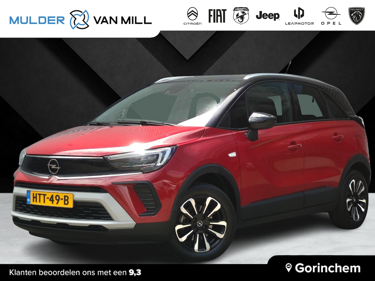 Opel Crossland - 1.2 Turbo Elegance 110pk EAT6 | PANODAK | ALL SEASON BANDEN | NAVI  | CLIMA | ISOFIX | FUL - AutoWereld.nl