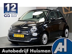 Fiat 500 - 0.9 TwinAir Turbo Dualogic Lounge PANORAMADAK + CRUISE + AIRCO + SCHAKELFLIPPERS + CHROOMP