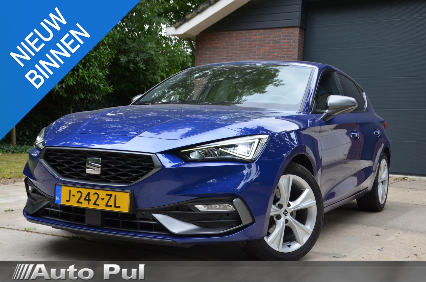 SEAT Leon - 1.0 TSI FR Launch Edition Navi/Ecc/Pdc/Apple Carplay/Android Auto/Extra getint glas/Virtua - AutoWereld.nl