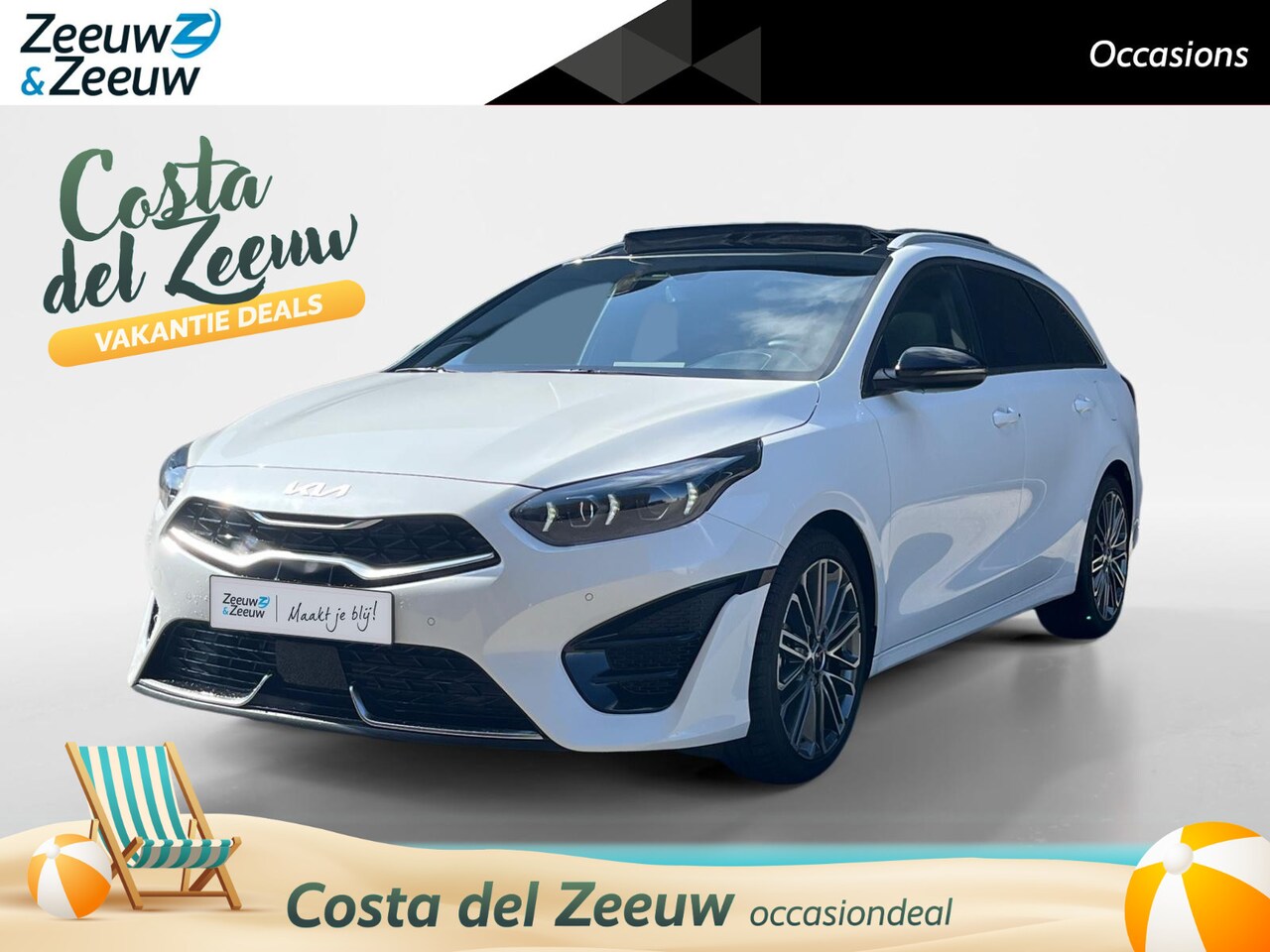 Kia Cee'd Sportswagon - Ceed 1.5 T-GDi GT-PlusLine NL auto | Metallic lak | Fabrieksgarantie t/m 20-12-2031 + 3x 1 - AutoWereld.nl