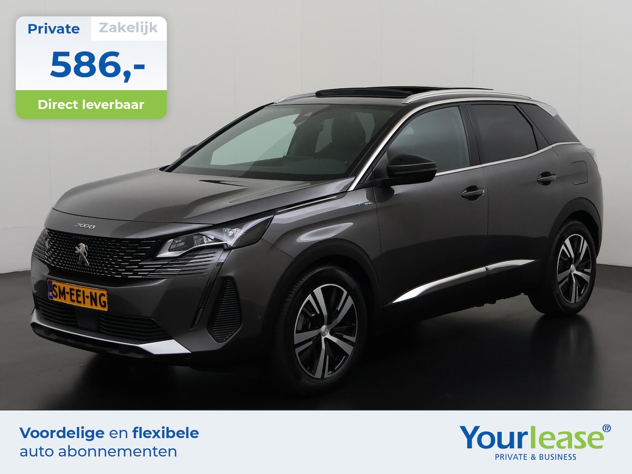 Peugeot 3008 - 1.6 HYbrid 225 GT | All-in 586,- Private Lease | Zondag Open! - AutoWereld.nl