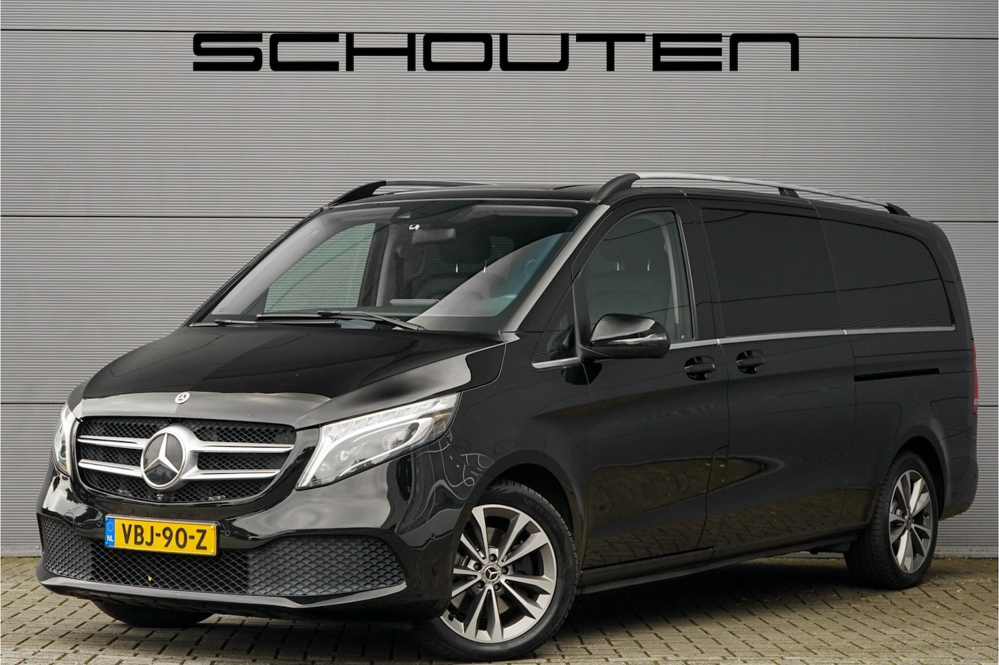 Mercedes-Benz V-klasse - 250d Extra Lang Dubbel Cabine Leer Burmester 360° 2x Schuifdeur - AutoWereld.nl