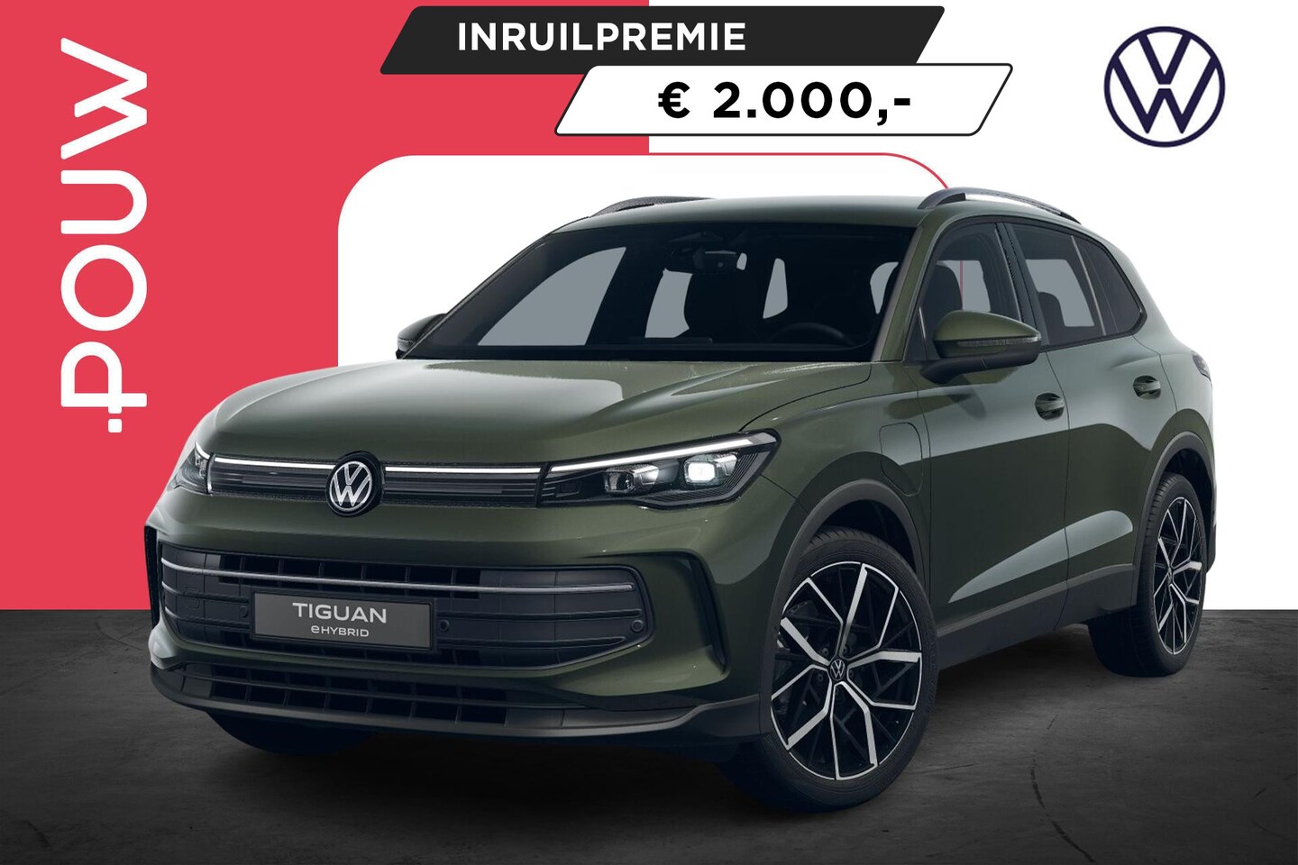 Volkswagen Tiguan - 1.5 eHybrid 204pk Life Edition | LMV 20'' | Trekhaak Uitklapbaar - AutoWereld.nl