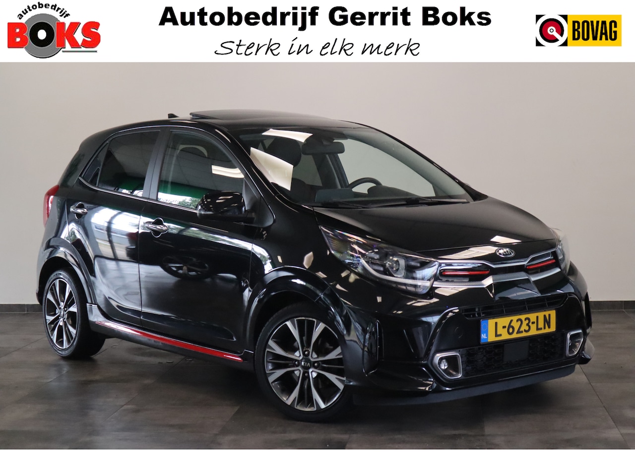 Kia Picanto - 1.0 T-GDi GT-Line 5p 101pk! Schuif/Kantel-dak Navigatie Leder Navigatie - AutoWereld.nl