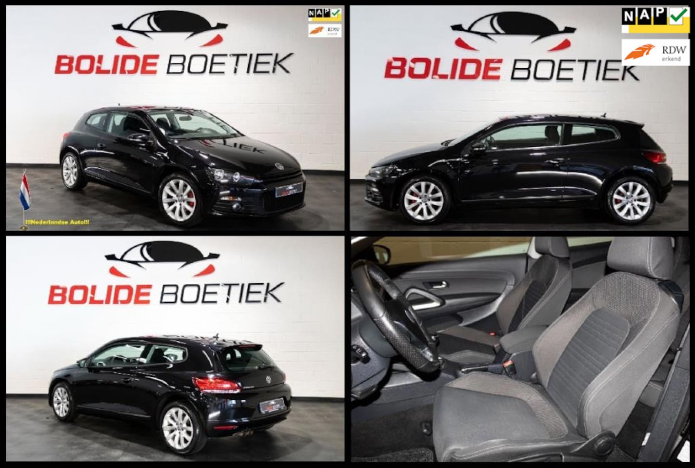 Volkswagen Scirocco - 1.4 TSI |NL-auto |Cruisecontrol |ECC-airco |Parkeersensor - AutoWereld.nl