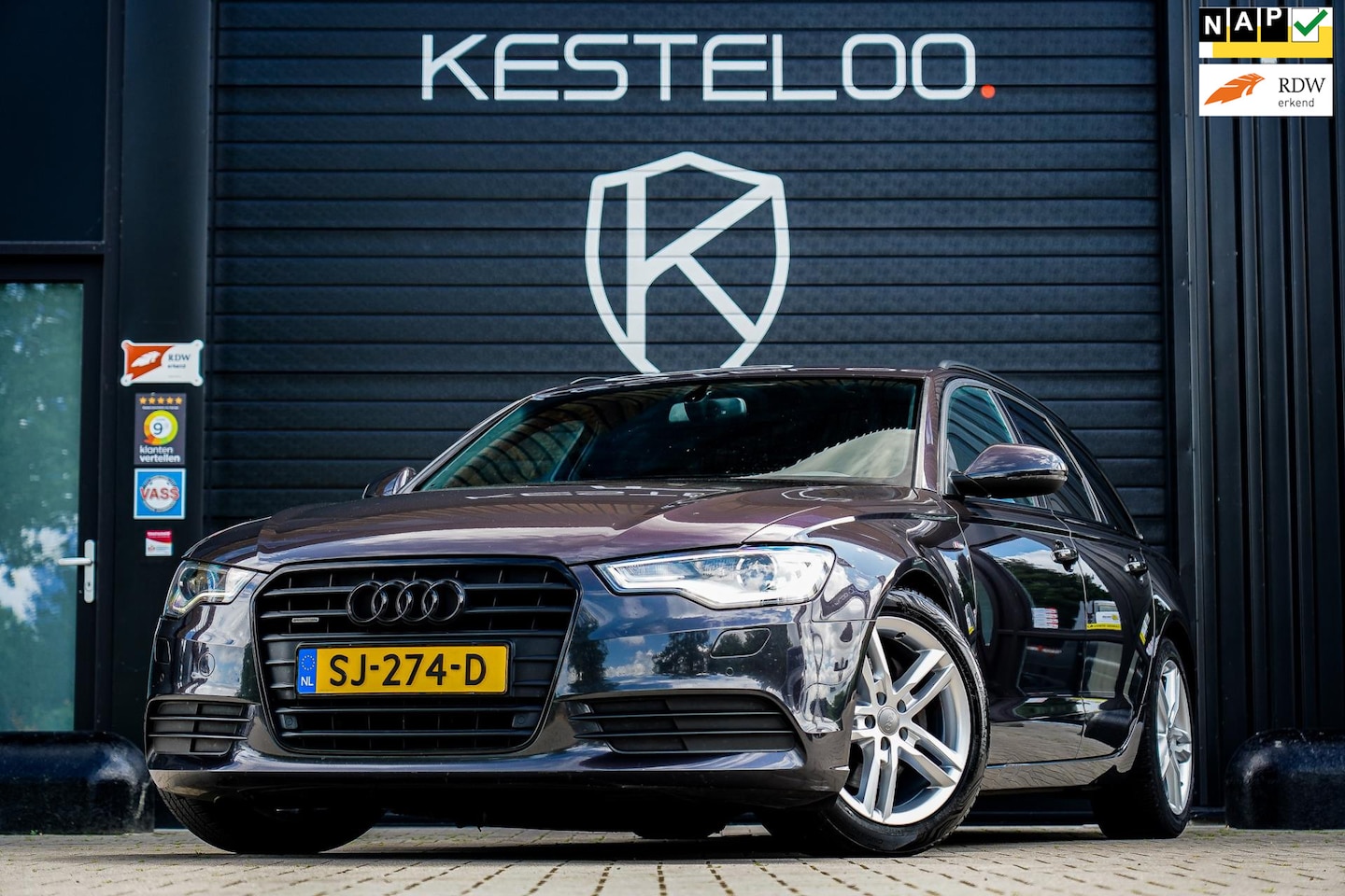 Audi A6 Avant - 3.0 TDI Quattro S-line Sport Edition TREKHAAK/BIXENON/HALFLEDER ZWART/MMI TOUCH/DRIVE SELE - AutoWereld.nl
