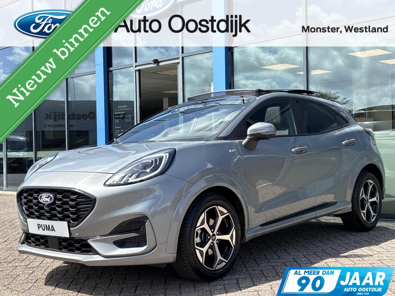 Ford Puma - 1.0 EcoBoost Hybrid ST-Line 125PK Automaat NIEUW MODEL!! Panodak Afn. Trekhaak Winterpack - AutoWereld.nl